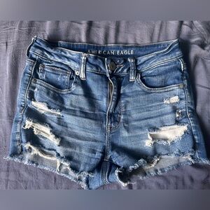 American Eagle jean shorts, size 6